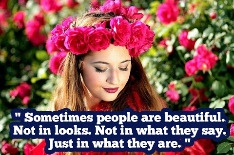 Beauty Quotes in Hindi Girl