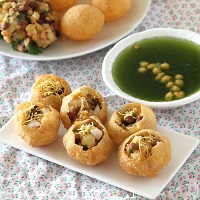 junk food list hindi pani puri